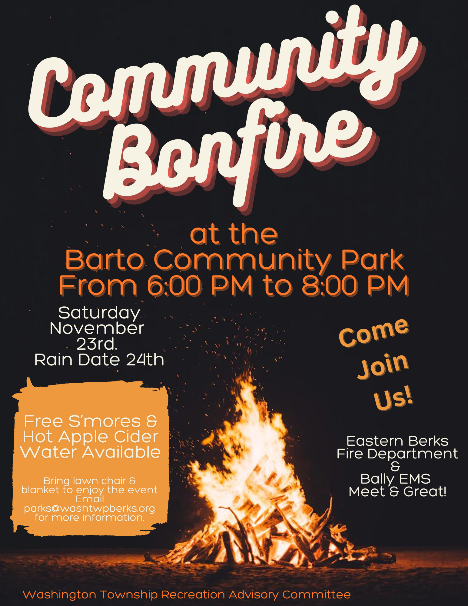 Community Bonfire - Canceled 1