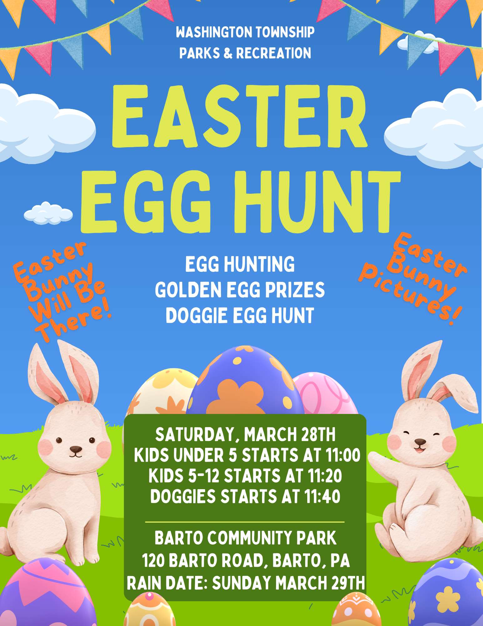 Annual Easter Egg Hunt (and doggie egg hunt) 1